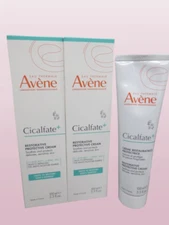 AVENE CICALFATE+ RESTORATIVE PROTECTIVE CREAM 3.3 OZ NWB EXP: 02/2028 2PC