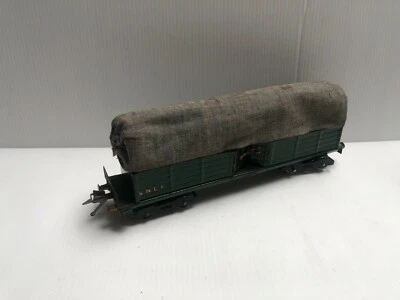 LR (Jep) Tombereau Bâché SNCF Echelle O Wagon Miniature de Collection - Photo 1/4