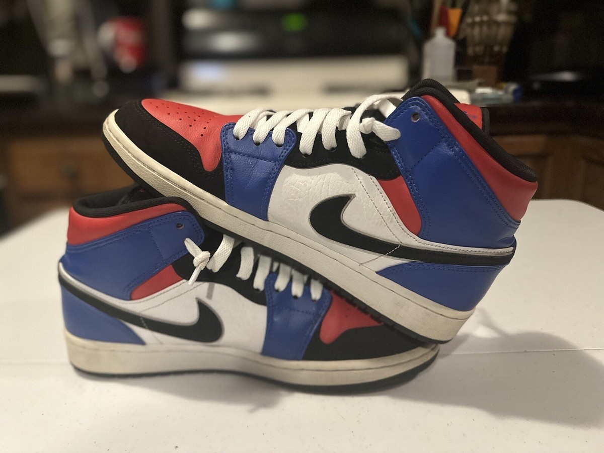 シューズ(男性用) Nike Air Jordan 1 Mid \"Top 3\" Jordan 1 Mid Top 3 Men's - 554724-124 - US