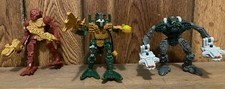 Lot Of 3 Lego Bionicle 2006- 2007 McDonald Happy Meal Toys