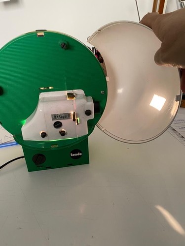 PROIETTORE super 8mm TONDO POLISTIL design 70’ G.Lurani Cernuschi Modello CT 80 - Foto 8 di 12