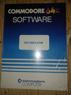 5.25'' Floppy Disk COMMODORE 64 Software Pet Emulator MISP 1982 - RARE!