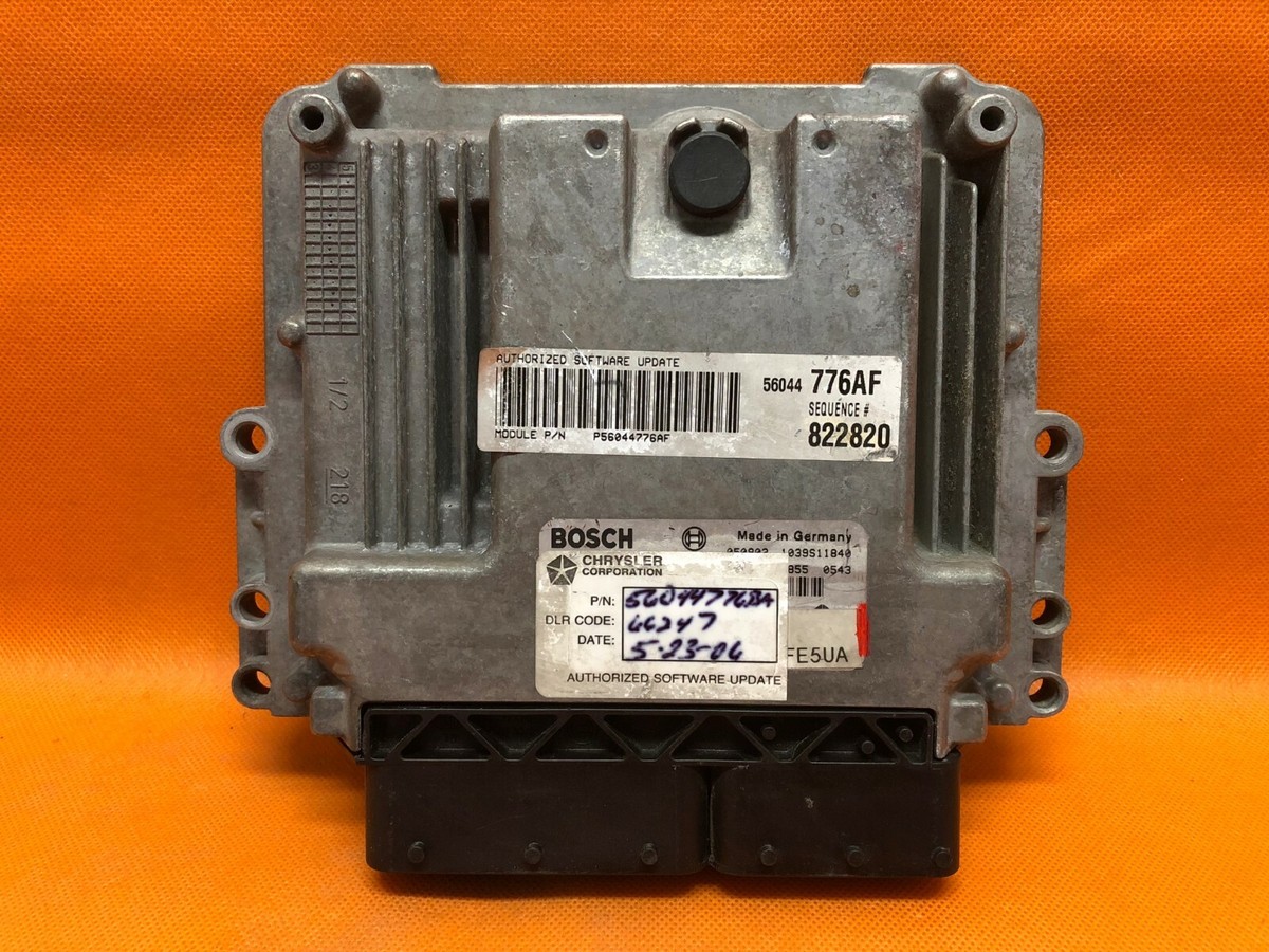 06 JEEP LIBERTY CRD ECM 2.8 AT ECU DIESEL CONTROL MODULE PCM