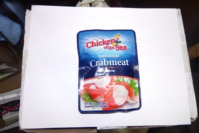 Chicken Of the Sea Imitation Crab Meat In Brine Net WT 3.53 OZ (100 g)