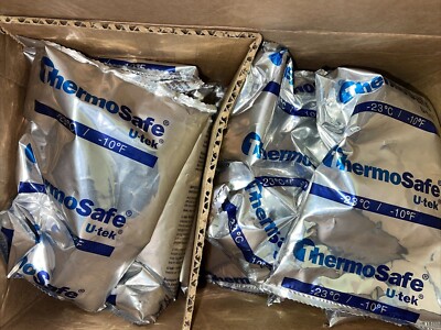 ''LOT OF 12''  THERMOSAFE U-TEK  24 oz  Temperature Assurance Gel Pack Thermo Safe