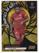 2022 Topps SCC - Karim Adeyemi /50 - Glimpses of Gold - UCL - Salzburg - BVB