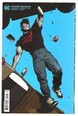 DC Comics SUICIDE SQUAD #8 first printing cover B