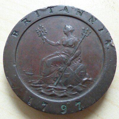 George III Cartwheel Twopence 1797 Choose your Coin each has own