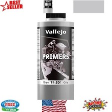 Non-Toxic Grey Acrylic Primer 200ml for Figurines  Waterproof  Adhesive