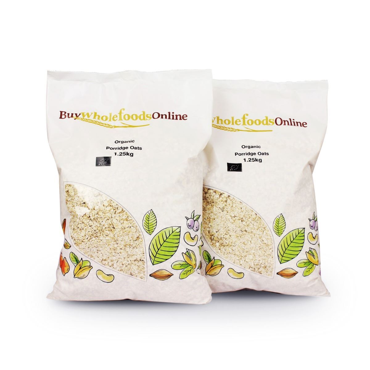 Organic Porridge Oats 2.5kg | BWFO | Free UK Mainland P&P