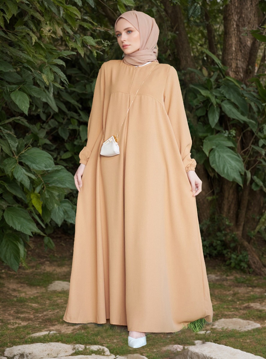 Arab Fashion Dress Muslim Women Abaya Clothing Loose Burqa Islamic Gown Robe