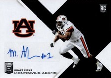 2017 Panini Elite Draft Picks #244 Montravius Adams Auto