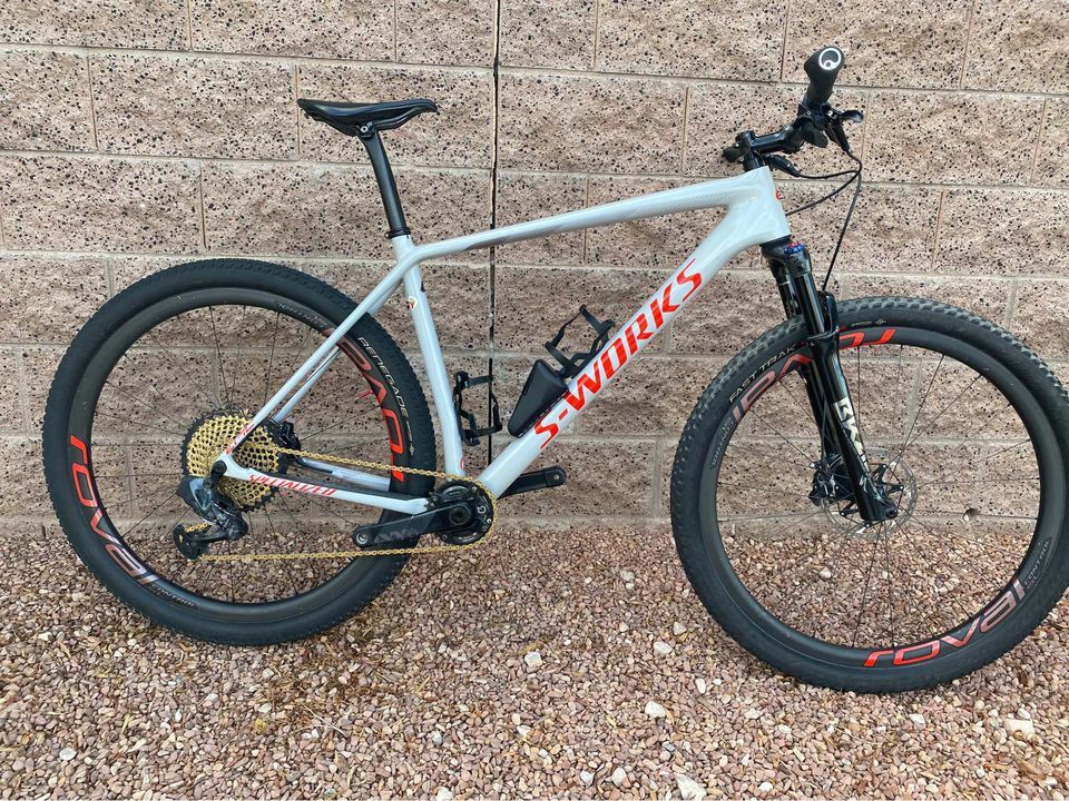 Bicycle for Sale: 2020 Specialized S-Works Epic Hardtail AXS size XL QUARQ XX1 Eagle Power Meter in Santa Monica, California