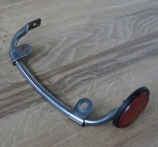 Soporte reflector guardabarros trasero Kawasaki H1 1971-72 barra de montaje asiento guardabarros OEM