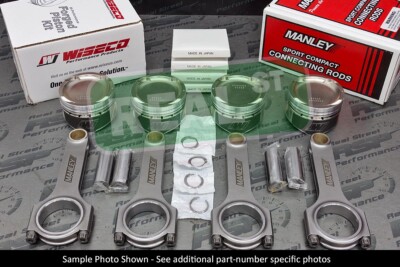 Wiseco Pistons Manley Rods Neon SRT4 2.4L 88mm 8.8:1 K562M88/14010-4