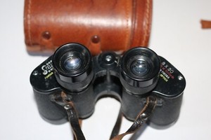 vintage Stellar "Famous Precision" KO No. 112063 8x30 binoculars w/org. case