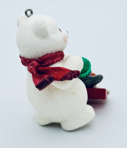 Hallmark Keepsake Ornament Here’s The Scoop Snowball & Tuxedo #7 Polar Bear 2007 - Imagen 4 de 11