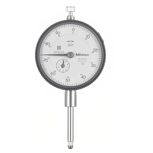Mitutoyo 2416S Dial Indicator 4-48 UNF Thread 0-100 Reading 0-1" Range