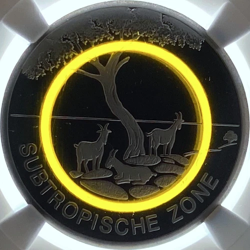 GERMANY. 2018, 5 Euro, Polymer - NGC PF69 - Top Pop 🥇 Subtropical Berlin