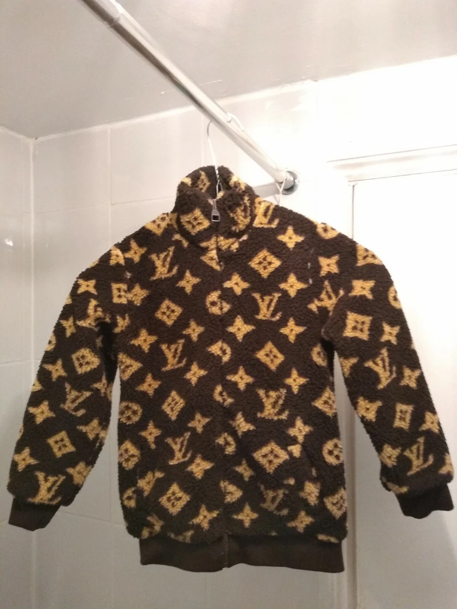 Giacca Monogramma Louis Vuitton Bambini Marrone con Cerniera Ottime  Condizioni 1