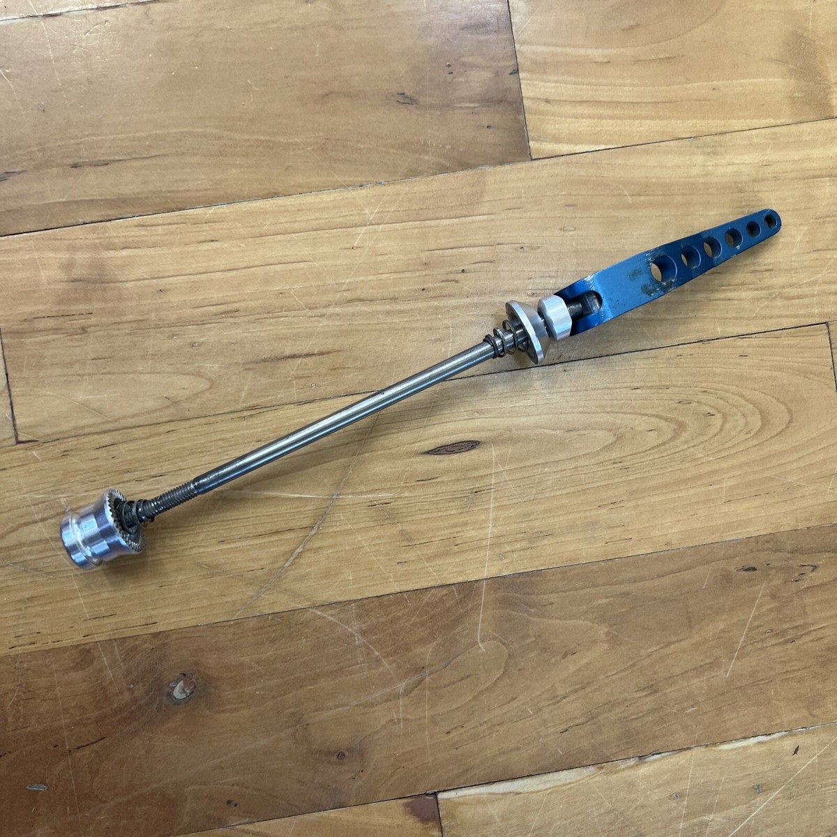 Fast Feather Blue Titanium Rod QR Quick Release Front Skewer USA