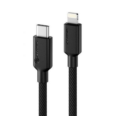 O-Alogic 1m USB-C to Lightning Charging Cable 2.4A Elements Pro Series - Black