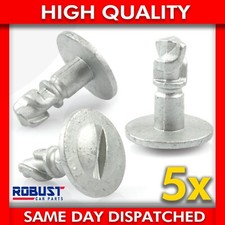 5X METAL UNDER ENGINE COVER UNDERTRAY TURN SCREWS FOR AUDI A4 A6 8D0805960