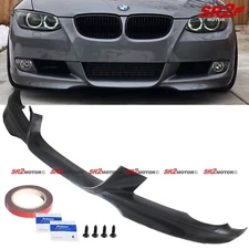 For 07-10 BMW E92 E93 Coupe 328 335 M-Tech Style PU Front Bumper Lip Splitter