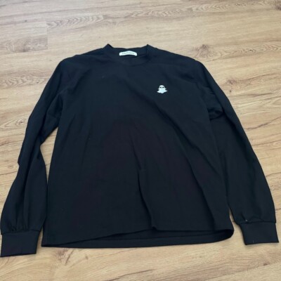 Madhappy Black Long Sleeve Shirt Ghost Burn After Reading Size Medium