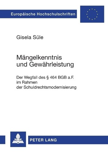 Thumbnail - Gisela Sle Maengelkenntnis Und Gewaehrleistung (taschenbuch)