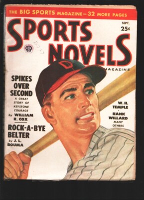 PULP: Sports Novels 9/1949-Baseball cover-Boxing-football-basketball ...