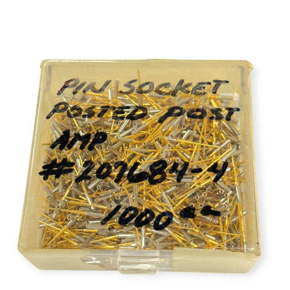 TE Connectivity AMP Amplimite 207684-4 D-Sub Contact Socket Female Pin, 1000 Pcs - Image 3 of 4