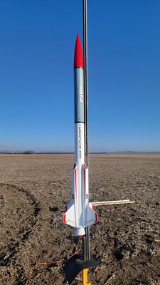 Upscale QCC Explorer Flying Model Rocket Kit 3'' Dia, 60'' tall 29mm motor mount