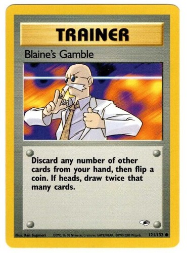 blaine's tauros pokemon card value Vintage Common main image 0