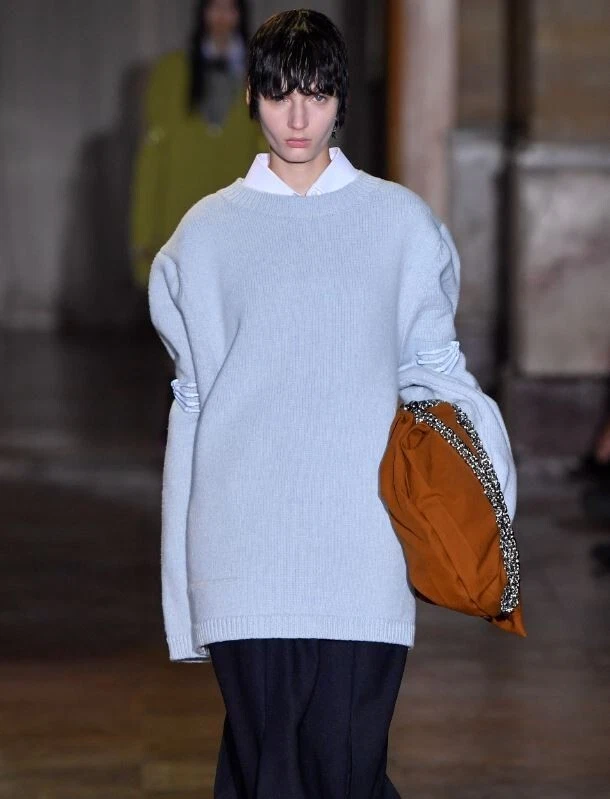 Raf simons blue sweater sale