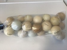 Lot of 24 Vintage Golf Balls Hogan Dunlop Pro Staff Palmer Odd Dimples too