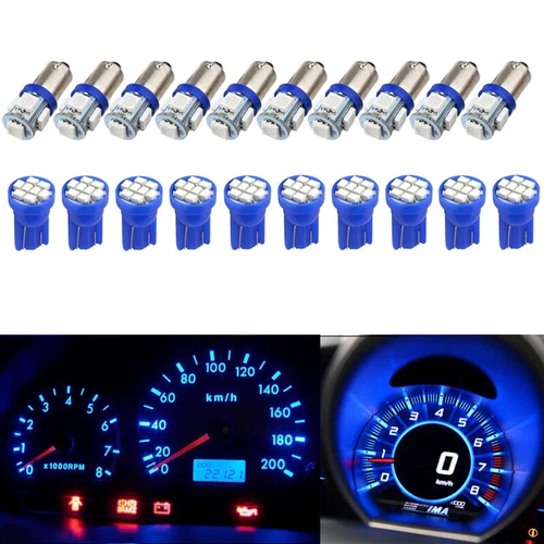 20X T10 BA9S 168 1816 LED Instrument Panel Gauge Cluster Dash Light Bulbs 194 57 - Picture 26 of 27