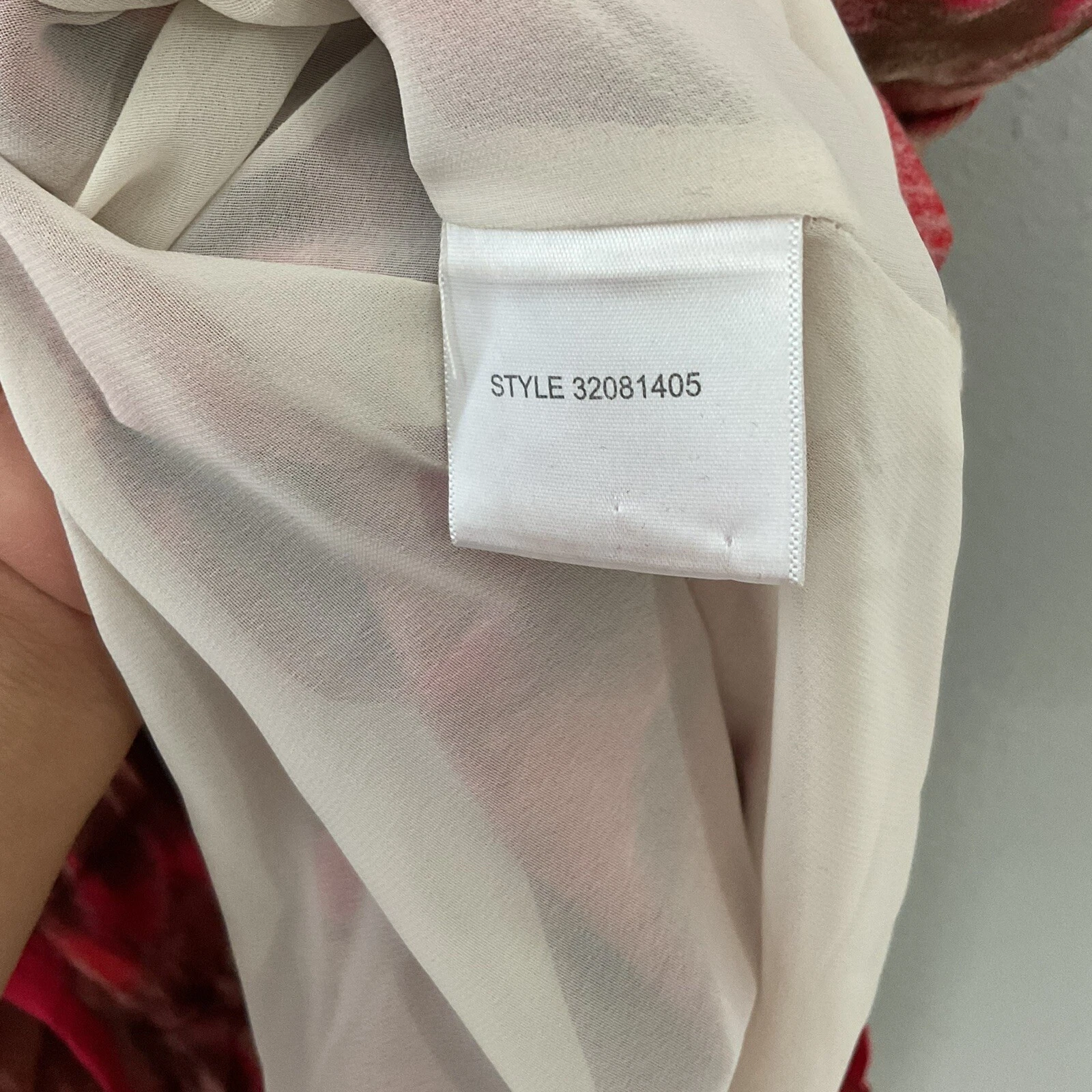 Abito Tory Burch misto seta anguria luau taglia 12