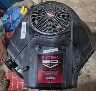 #ad Briggs and Stratton 20 HP V TWIN Intek Engine $599.99