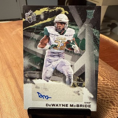 2023 Chronicles Gridiron Kings Draft Picks Dewayne McBride Rookie Auto UAB