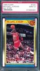 MICHAEL JORDAN 1988-89 FLEER ALL STAR 10 PSA 9 MINT 3RD YEAR CARD #120!