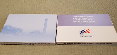 2009&2010 US Quarters Proof Sets. 11 Coins. Parks & Territories. Great Deal 😃 - Picture 7 of 7