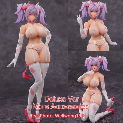 In Stock Deluxe Ver Sexy NaiNai Cow Girl Action Figure Toy 1/12 Scale New In BOX