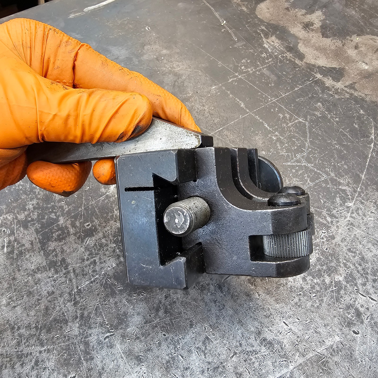 Aloris AT19 AT-19 Adjustable Lathe Knurl Knurling Tool 3/4" Square Shank