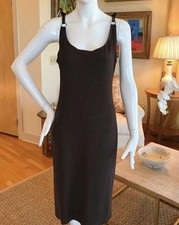 Michael Kors Brown Strapped Cocktail Dress