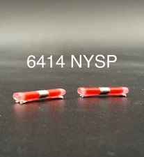 2 Pack 164 Scale Red Chrome Nysp Aerodynic Lightbar New York State Police 6414
