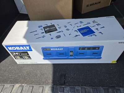 Kobalt 24V MAX 4-Port Charger KRC 2404-03 - NEW IN BOX