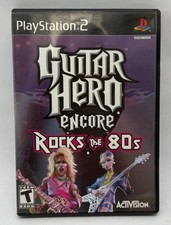 Guitar Hero Encore: Rocks The 80s (Sony, PlayStation 2) CIB