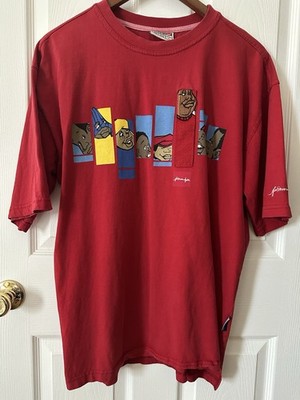 VTG Fubu Platinum Shirt  Red Fat Albert Men s Size Large