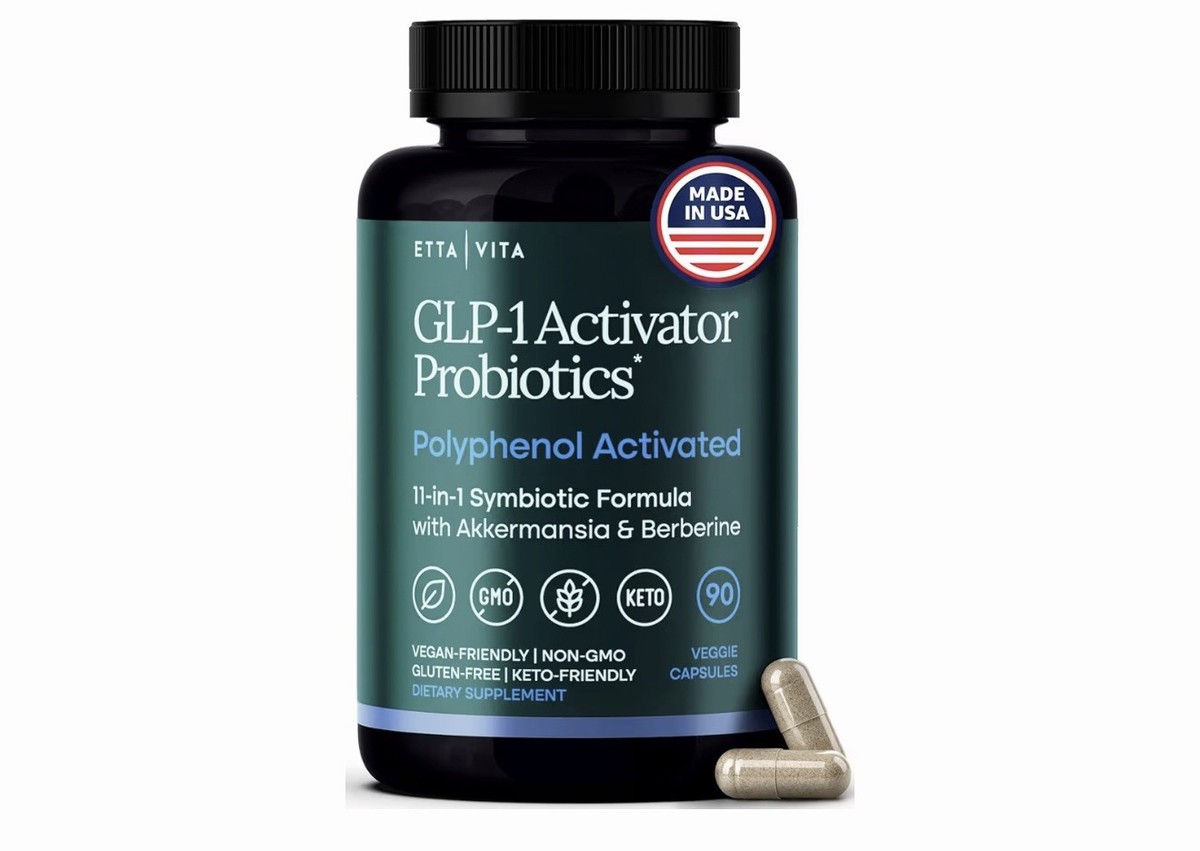 glp-1 activator probiotics GLP Activator Probiotics ETTA VITA Weight Loss & Appetite Control Support  90ct